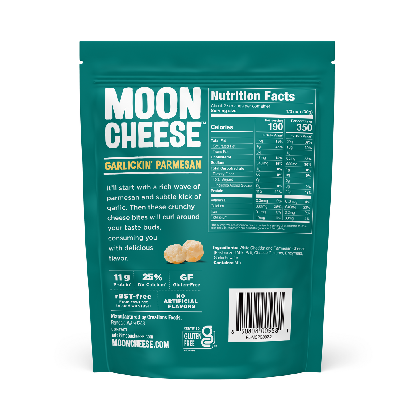 Garlickin' Parmesan (Medium)