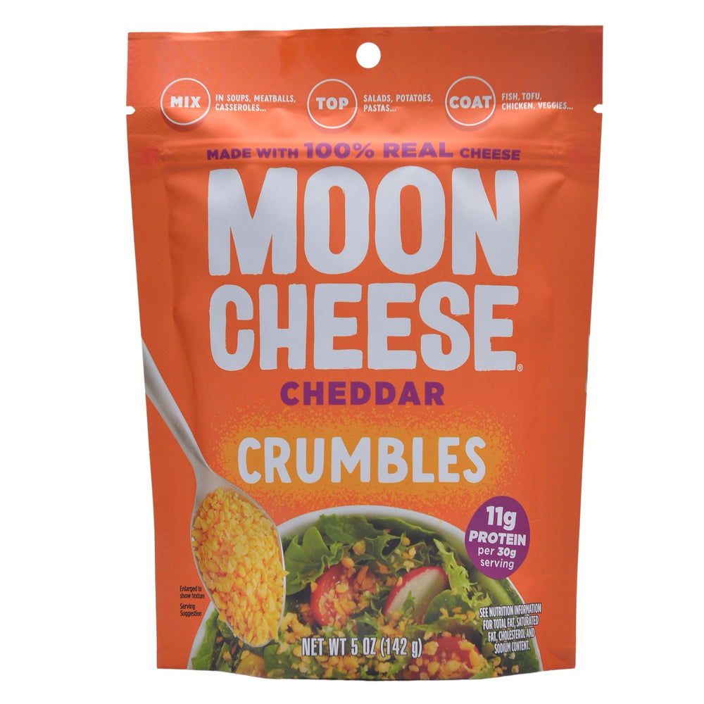 Moon Cheese - Cheddar Crumbles 2-pack (2 x 5 oz Bags) product image 2