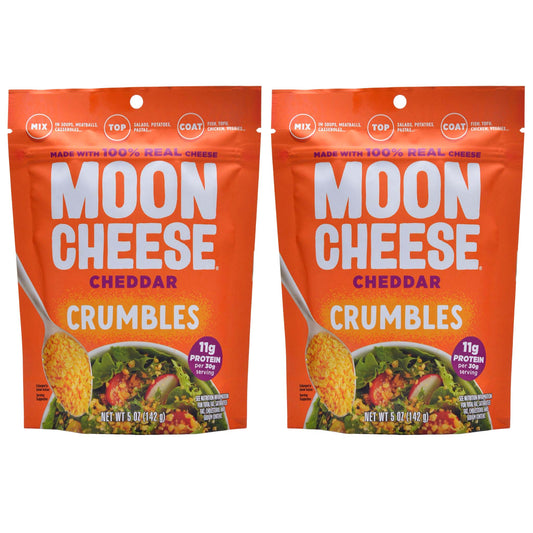 Moon Cheese - Cheddar Crumbles 2 pack