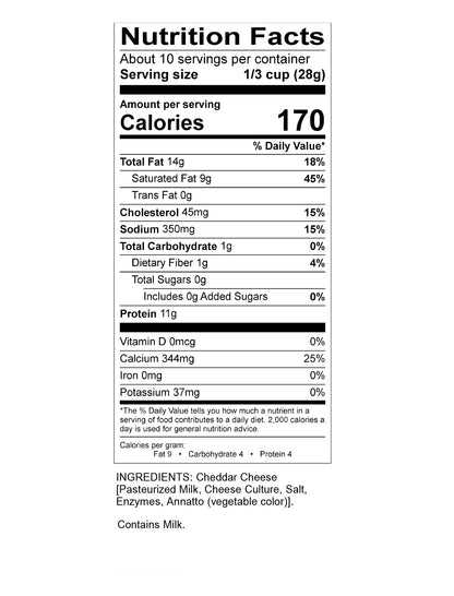 Cheddar Believe It (2 Large Bags)