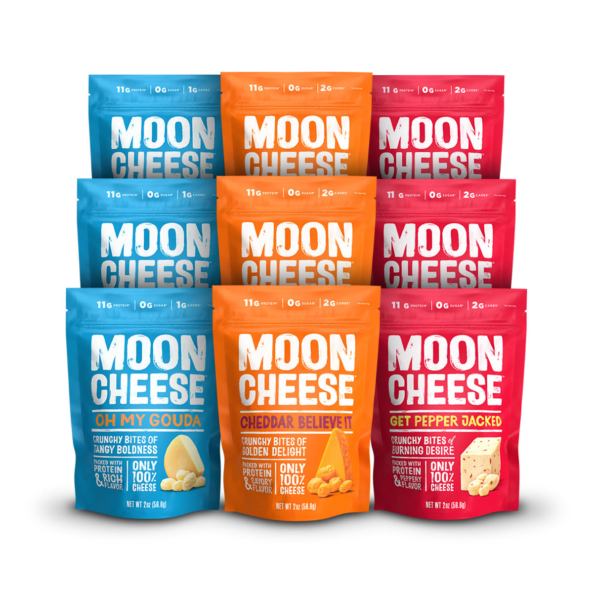 Medium Size (3 packs of 2 ounce bags) – Moon Cheese