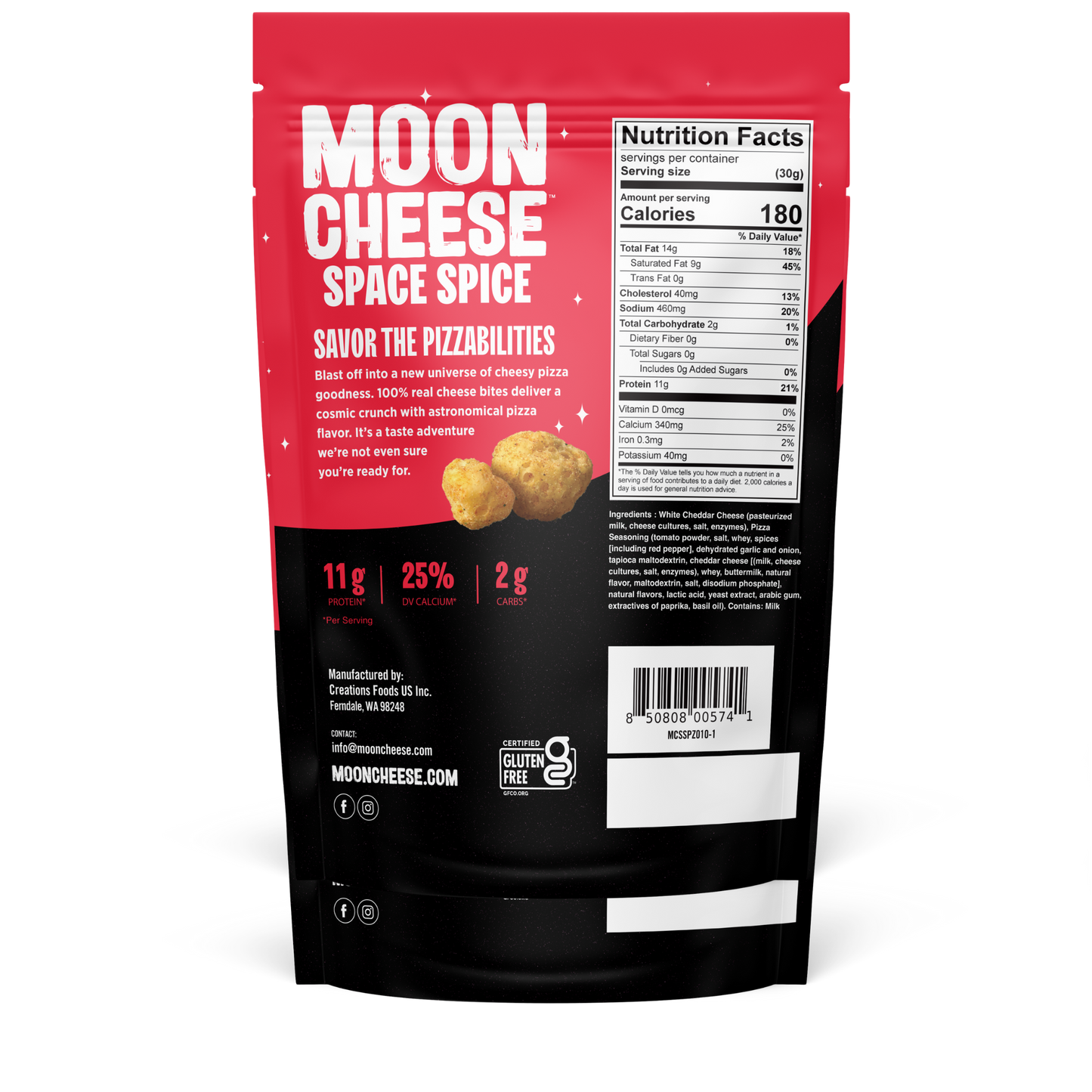 Space Spice - Out of this world pizza (2 Large Bags)