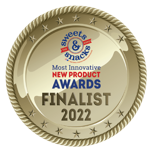 Sweets and snacks most innovative new product awards. Finalist 2022.